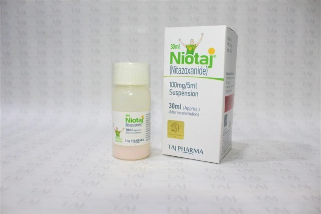Nitazoxanide for Oral Suspension 100mg/5ml
