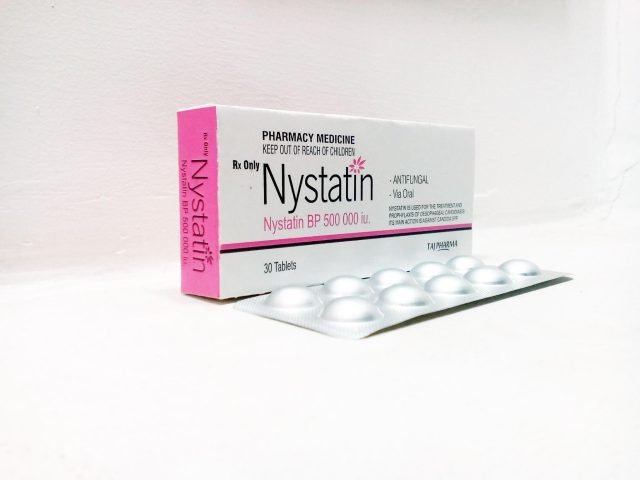 Nystatin Oral Tablets 500,000 I.U