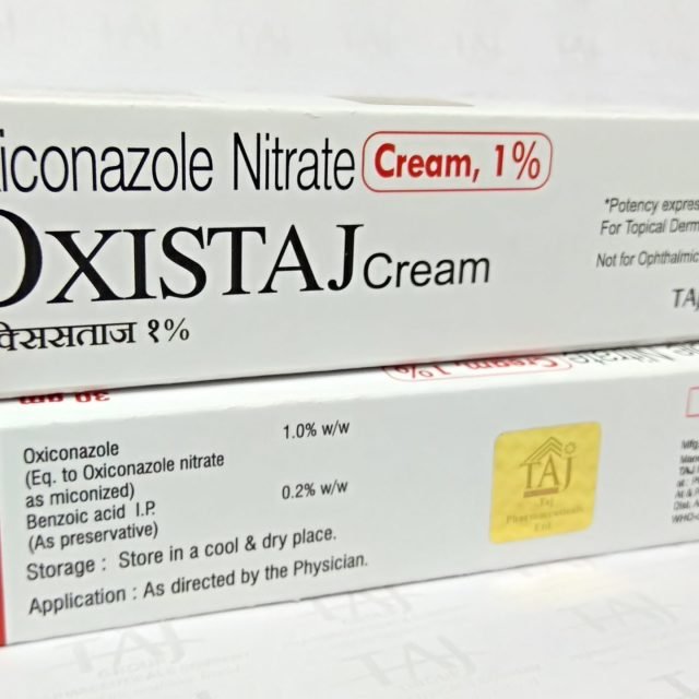 Oxiconazole Nitrate Cream 1% – 30mg (OXISTAJ) Taj Pharma