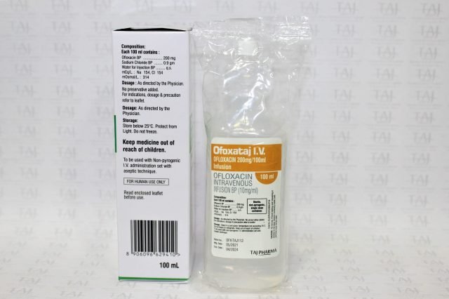 Ofloxacin Intravenous Infusion BP 2mg/ml