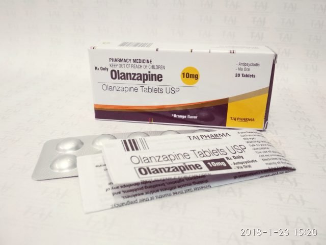 Olanzapine Tablets 10 mg Taj Pharma