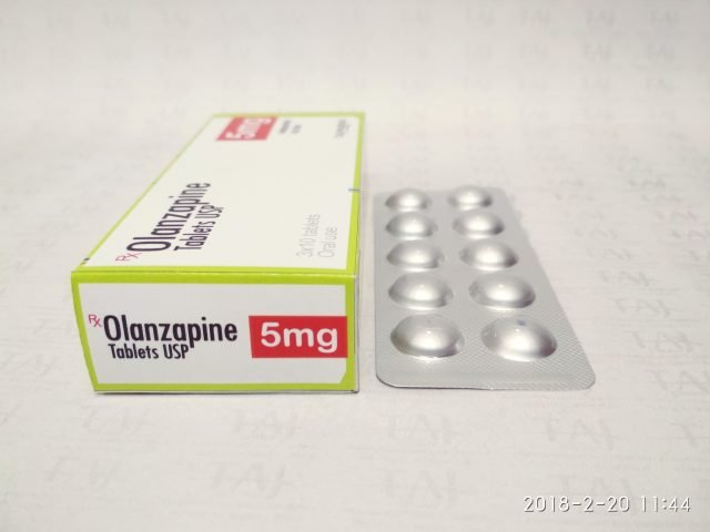 Olanzapine Tablets 5 mg Taj Pharma
