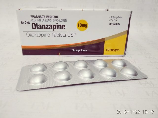 Olanzapine Tablets USP 10mg