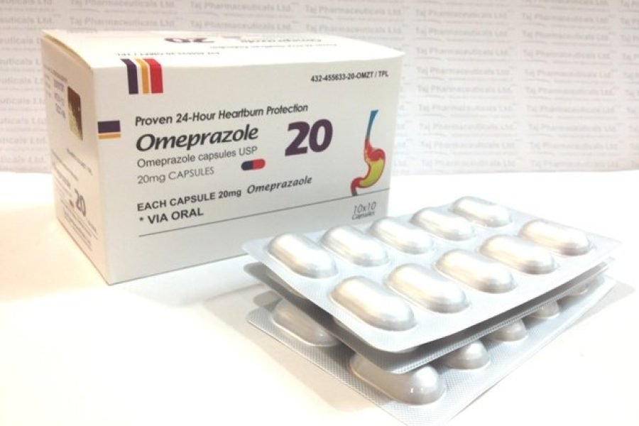 Omeprazole Capsules 20mg B.P. Taj  Pharma