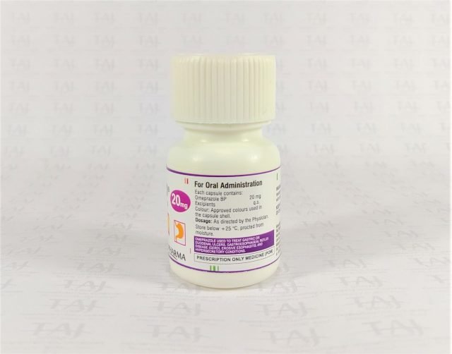 Omeprazole Capsules 20mg Prilosid Taj Pharmaceutical