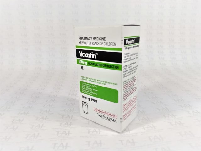 Oxaliplatin 100mg powder for injection Taj Pharma