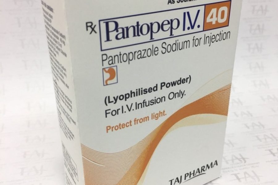 Pantoprazole Sodium For Injection 40mg Taj Pharma
