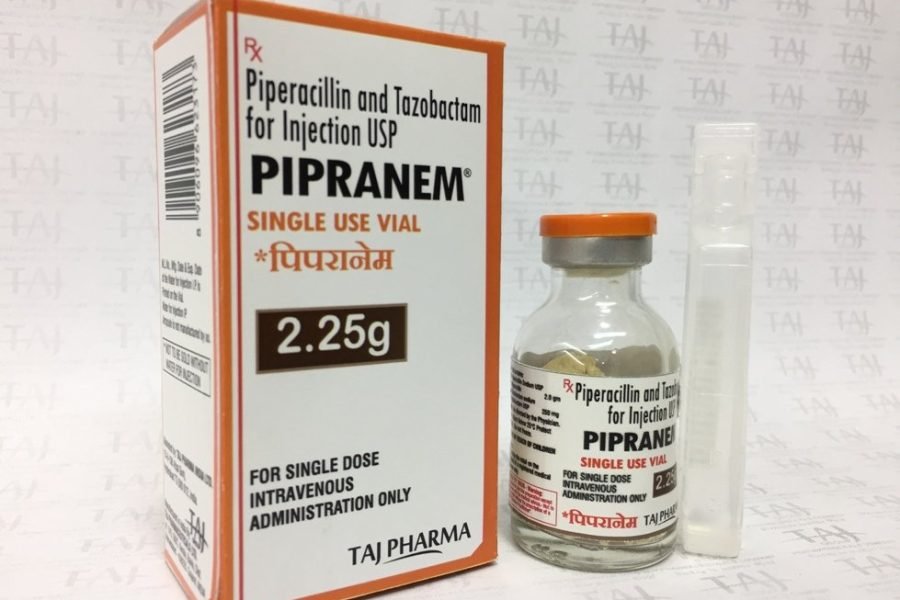 Piperacillin & Tazobactam for Injection USP 2.25g Taj Pharma