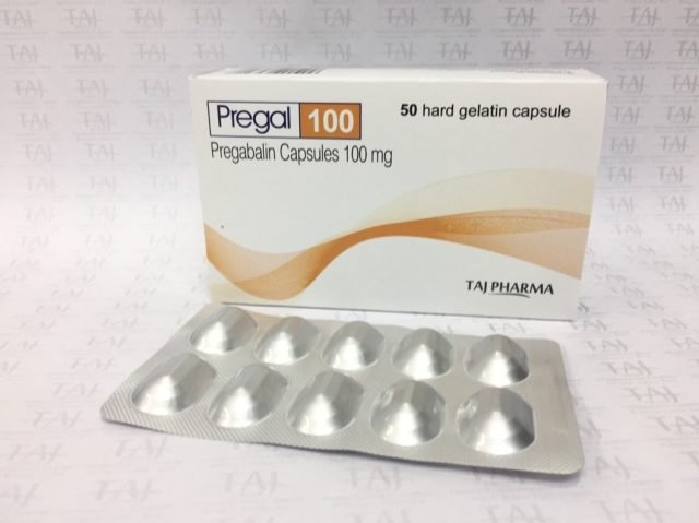 Pregabalin Capsules 100mg Taj Pharma