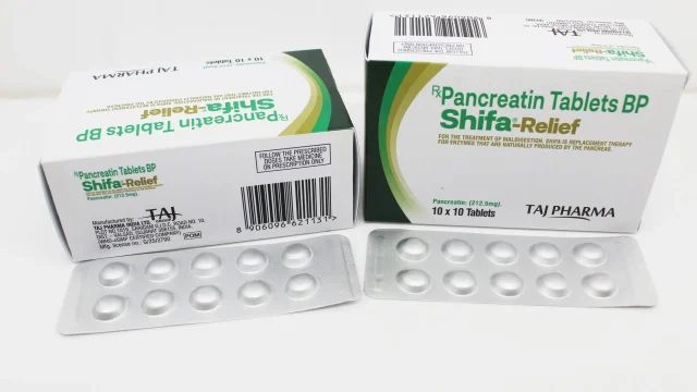 Pancreatin BP 212.5mg Tablets