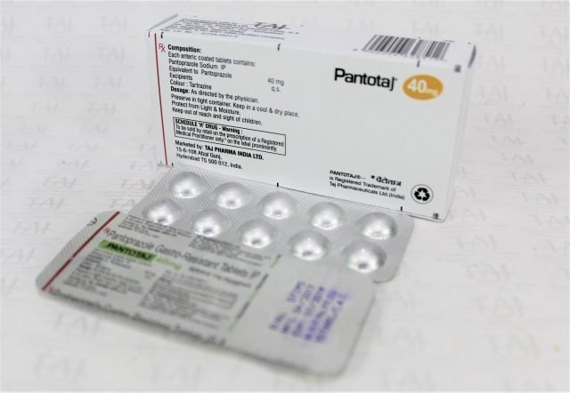 Pantoprazole Gastro-Resistant Tablets IP 40mg 