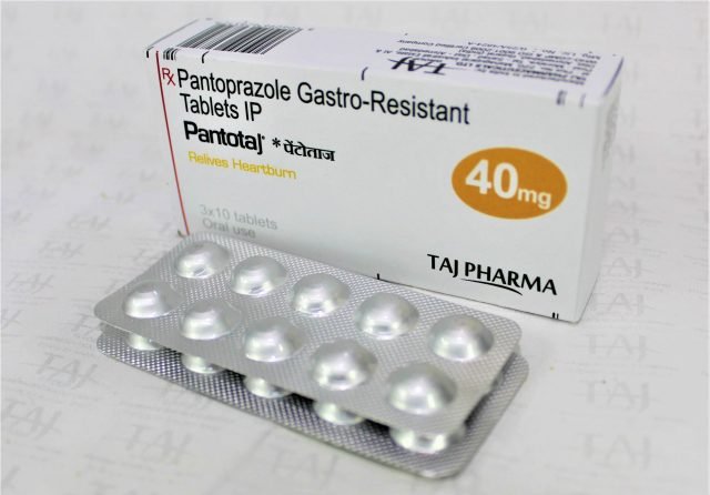 Pantoprazole Gastro-Resistant Tablets IP 40mg (Pantotaj)