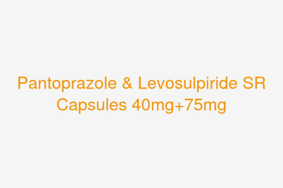 Pantoprazole & Levosulpiride SR Capsules 40mg+75mg