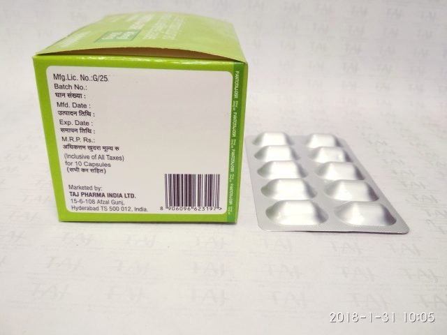 Pantoprazole Sodium & Domperidone SR Capsules-Pantotaj-dsr