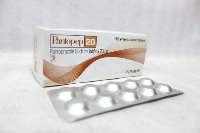 Pantoprazole Sodium Tablets 20mg Taj Pharma