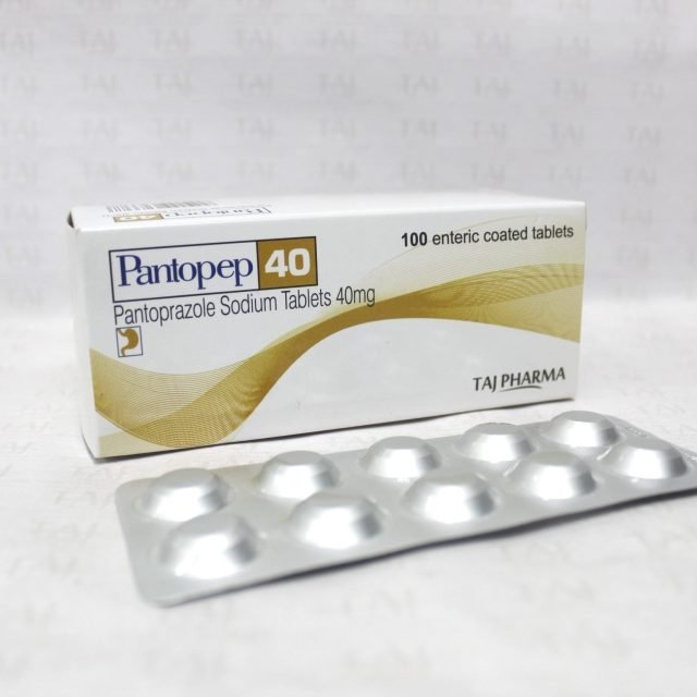 Pantoprazole Sodium Tablets 40mg Taj Pharma