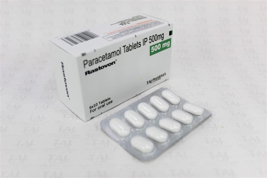 Paracetamol Tablets IP 500mg (Rastovon)