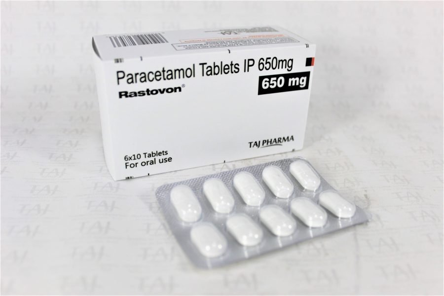 Paracetamol Tablets IP 650mg (Rastovon)