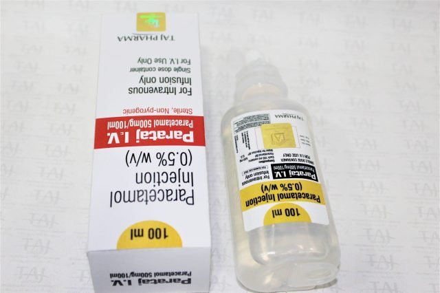 Paracetamol Intravenous Infusion BP 0.5% w/v 