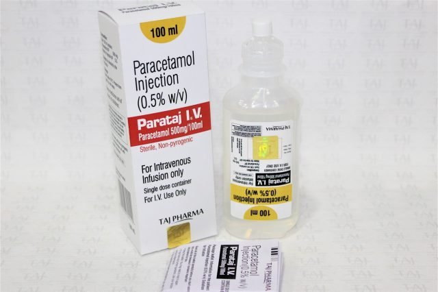 Paracetamol Intravenous Infusion BP 0.5% w/v 