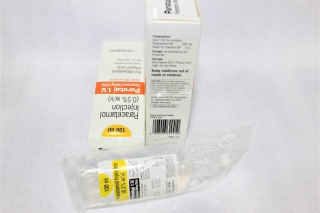 Paracetamol Intravenous Infusion BP 0.5% w/v 