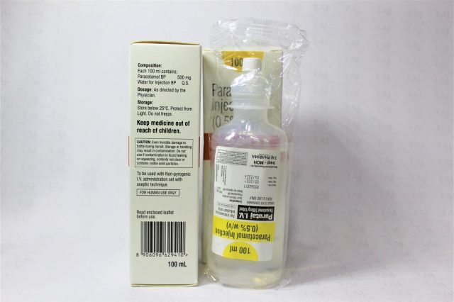 Paracetamol Intravenous Infusion BP 0.5% w/v 