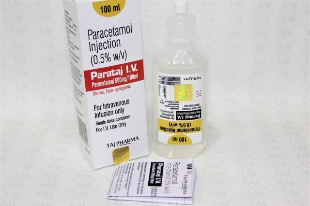 Paracetamol Intravenous Infusion BP 0.5% w/v (Parataj I.V.)