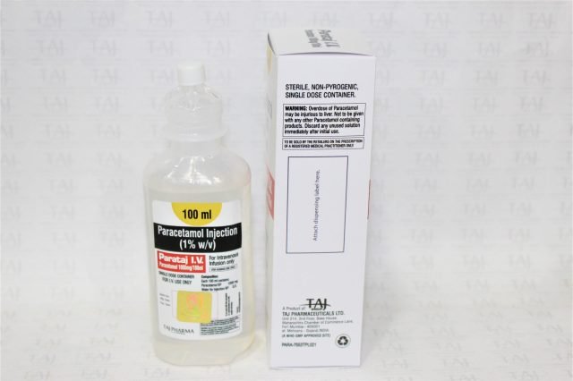 Paracetamol Intravenous Infusion BP 1% w/v