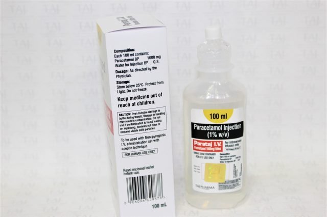 Paracetamol Intravenous Infusion BP 1% w/v