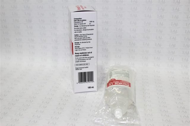 Paracetamol Intravenous Infusion BP 1% w/v