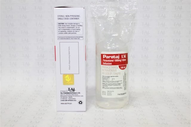 Paracetamol Intravenous Infusion BP 1% w/v