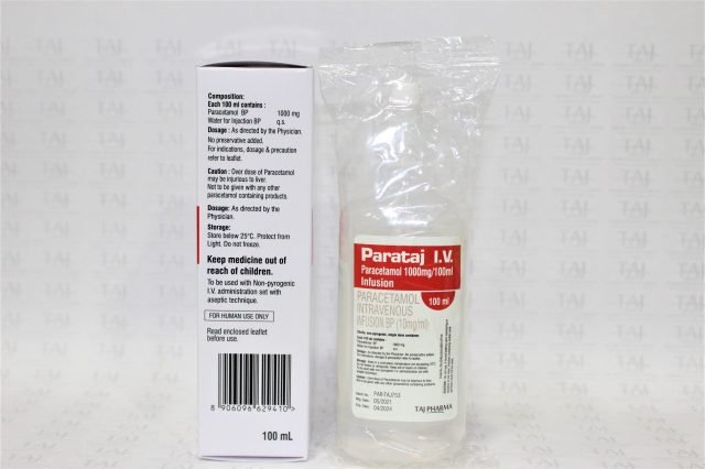 Paracetamol Intravenous Infusion BP 1% w/v