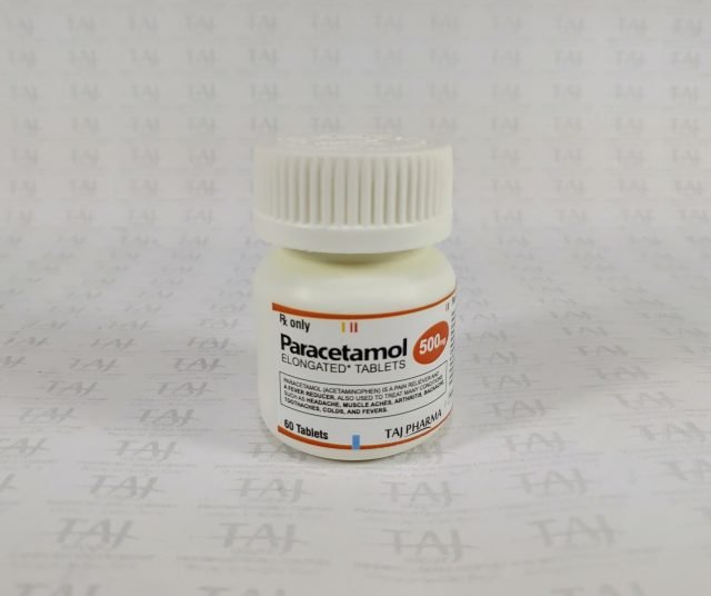  Paracetamol 500mg Tablets Taj Pharma