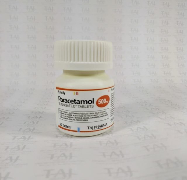 Paracetamol Tablets B.P. 500mg Taj Pharma