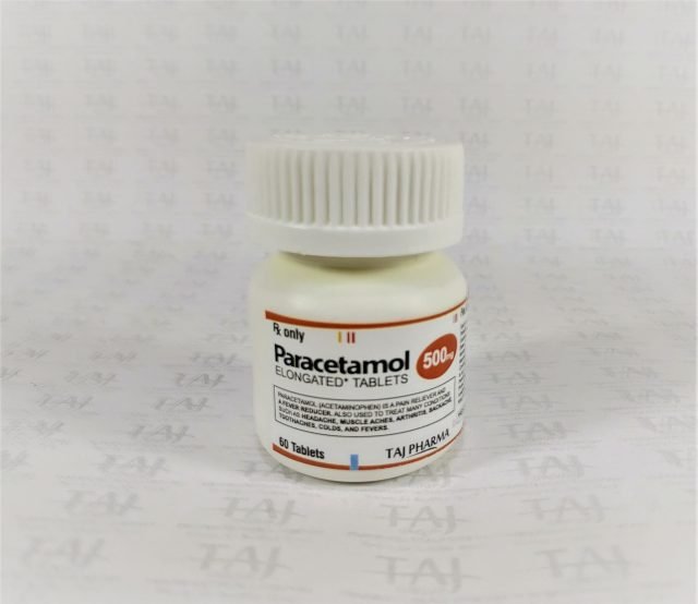 Paracetamol 500mg Tablets Taj Pharmaceuticals