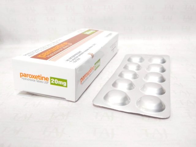Paroxetine Hydrochloride Tablets USP 20mg