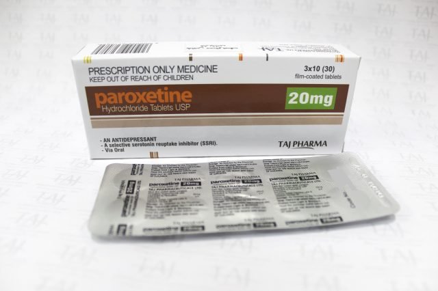 Paroxetine Hydrochloride Tablets USP 20mg