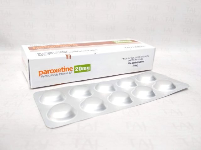 Paroxetine Hydrochloride Tablets USP 20mg