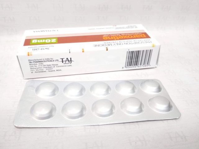 Paroxetine Hydrochloride Tablets USP 20mg