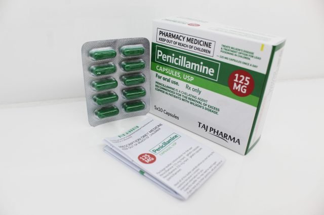 Penicillamine Capsules USP 125mg