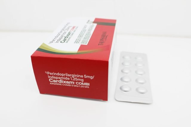 Perindopril Arginine 5mg + Indapamide 1.25mg Tablets