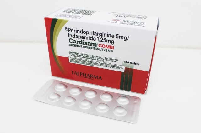 Perindopril Arginine 5mg + Indapamide 1.25mg Tablets