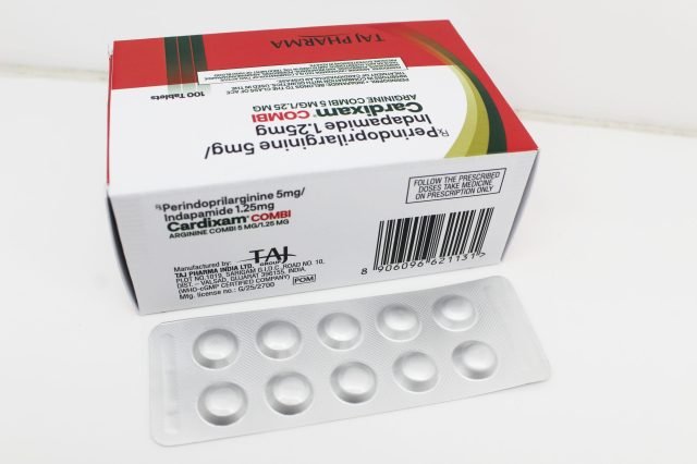 Perindopril Arginine 5mg + Indapamide 1.25mg Tablets