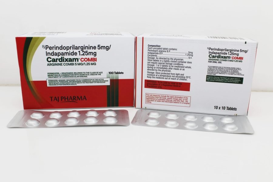 Perindopril Arginine + Indapamide (Cardixam) Manufacturers India, Suppliers