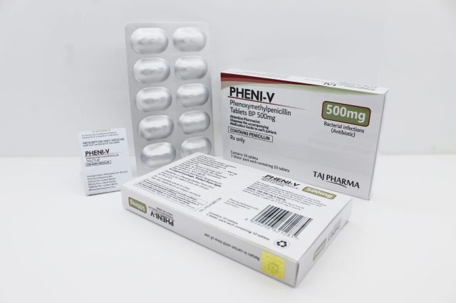 Phenoxymethylpenicillin Tablets BP 500mg 