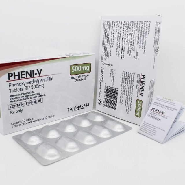Phenoxymethylpenicillin Tablets BP 500mg