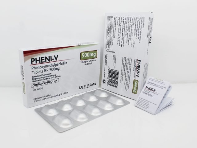 Phenoxymethylpenicillin Tablets BP 500mg