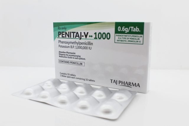 Phenoxymethylpenicillin Tablets BP 1,000,000 I.U.