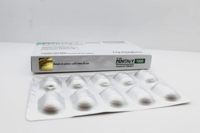Phenoxymethylpenicillin Tablets BP 1,000,000 I.U.