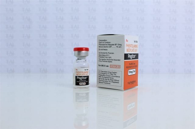 Phentolamine mesylate injection BP 10mg/ml